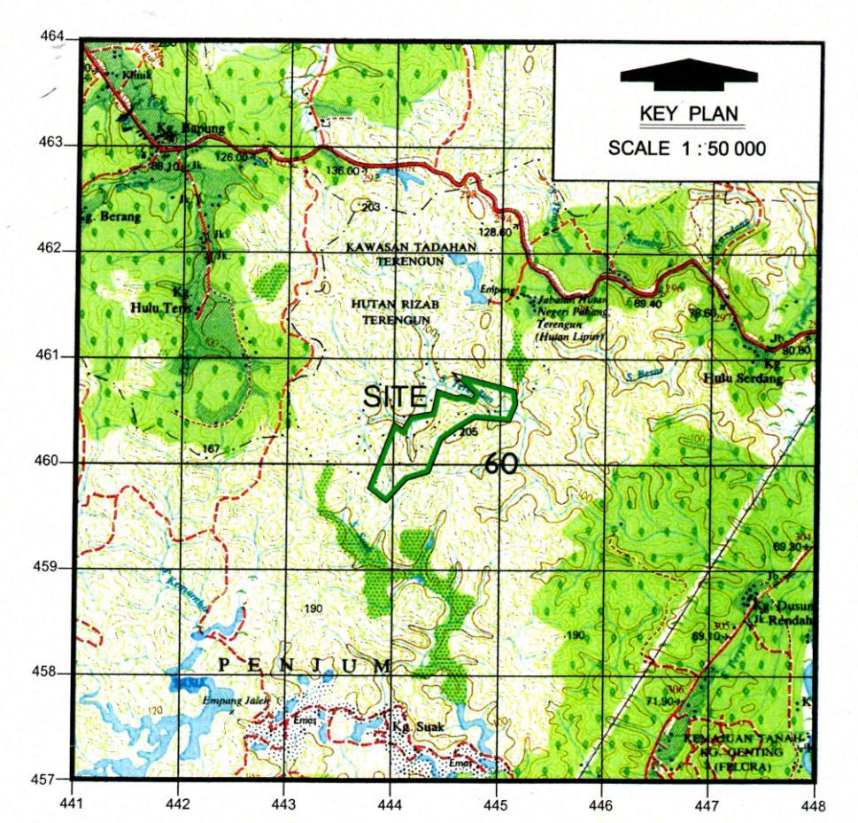 Figure 1: Location of subject property (ML 06/2017)